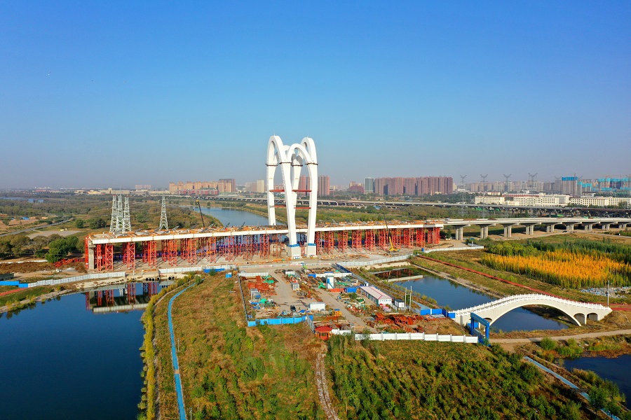 飛閱內(nèi)蒙古 俯瞰大黑河