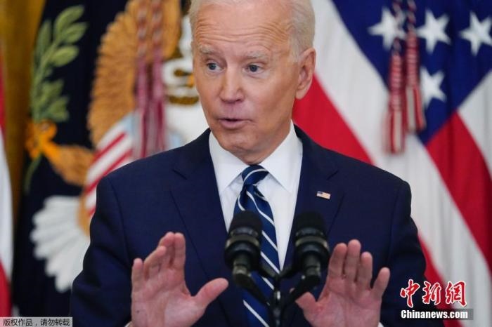 資料圖：美國(guó)總統(tǒng)拜登。