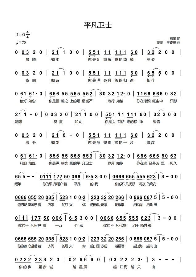 1736503963133204.jpg 平凡衛(wèi)士 簡(jiǎn)譜_00.jpg