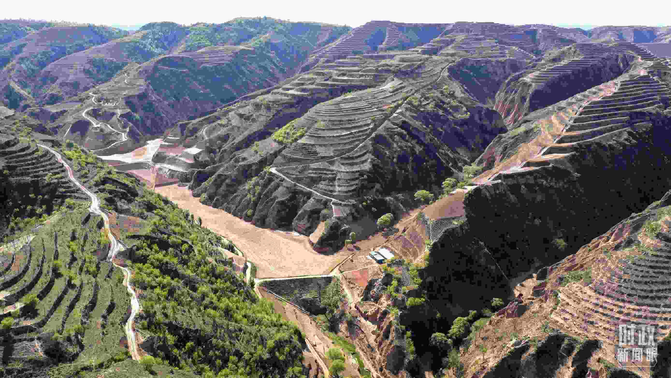 △陜西高原地貌。（圖／視覺中國）