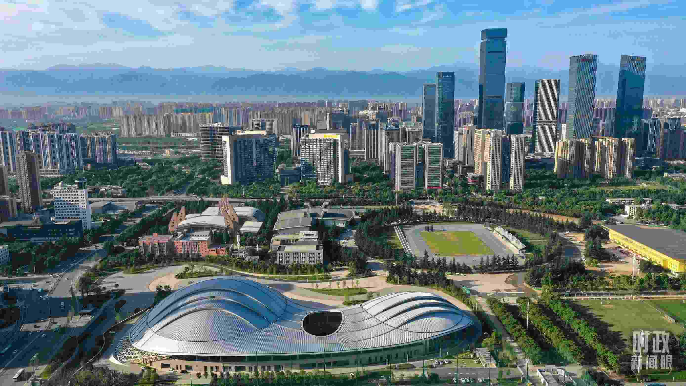 △西安高新區(qū)。（圖／視覺中國）