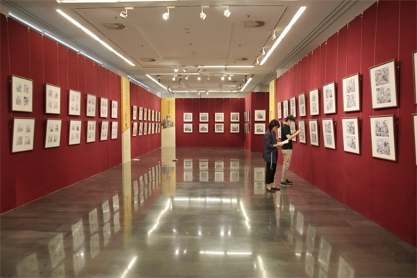 展覽現(xiàn)場(chǎng)。出版社供圖