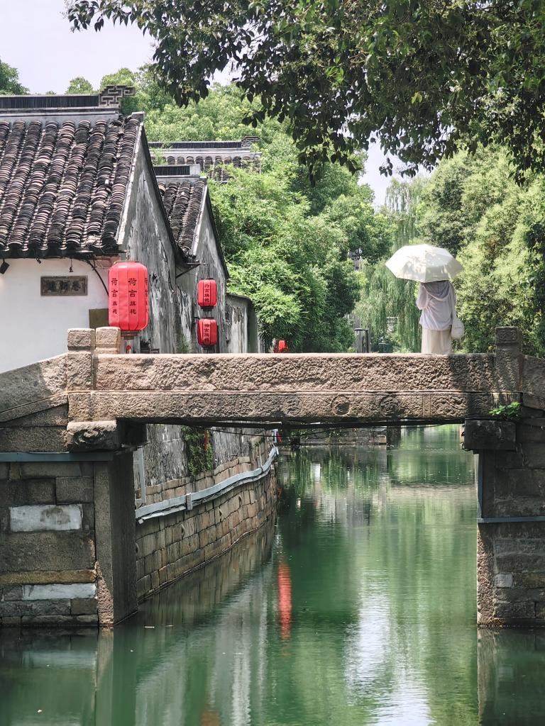 7月6日拍攝的平江歷史文化街區(qū)一景。新華社記者 楊依軍 攝