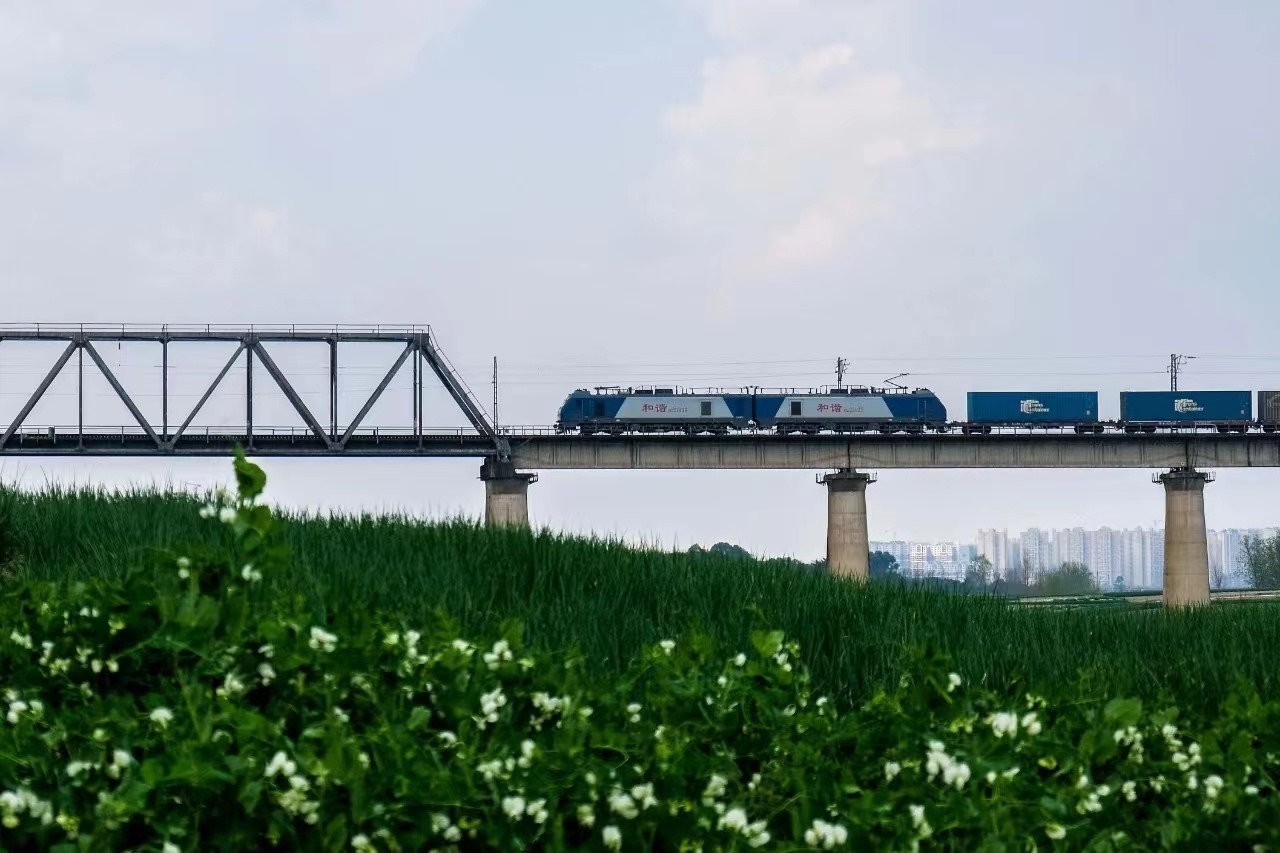 國鐵集團發(fā)布中歐班列全程時刻表成果。國鐵集團供圖