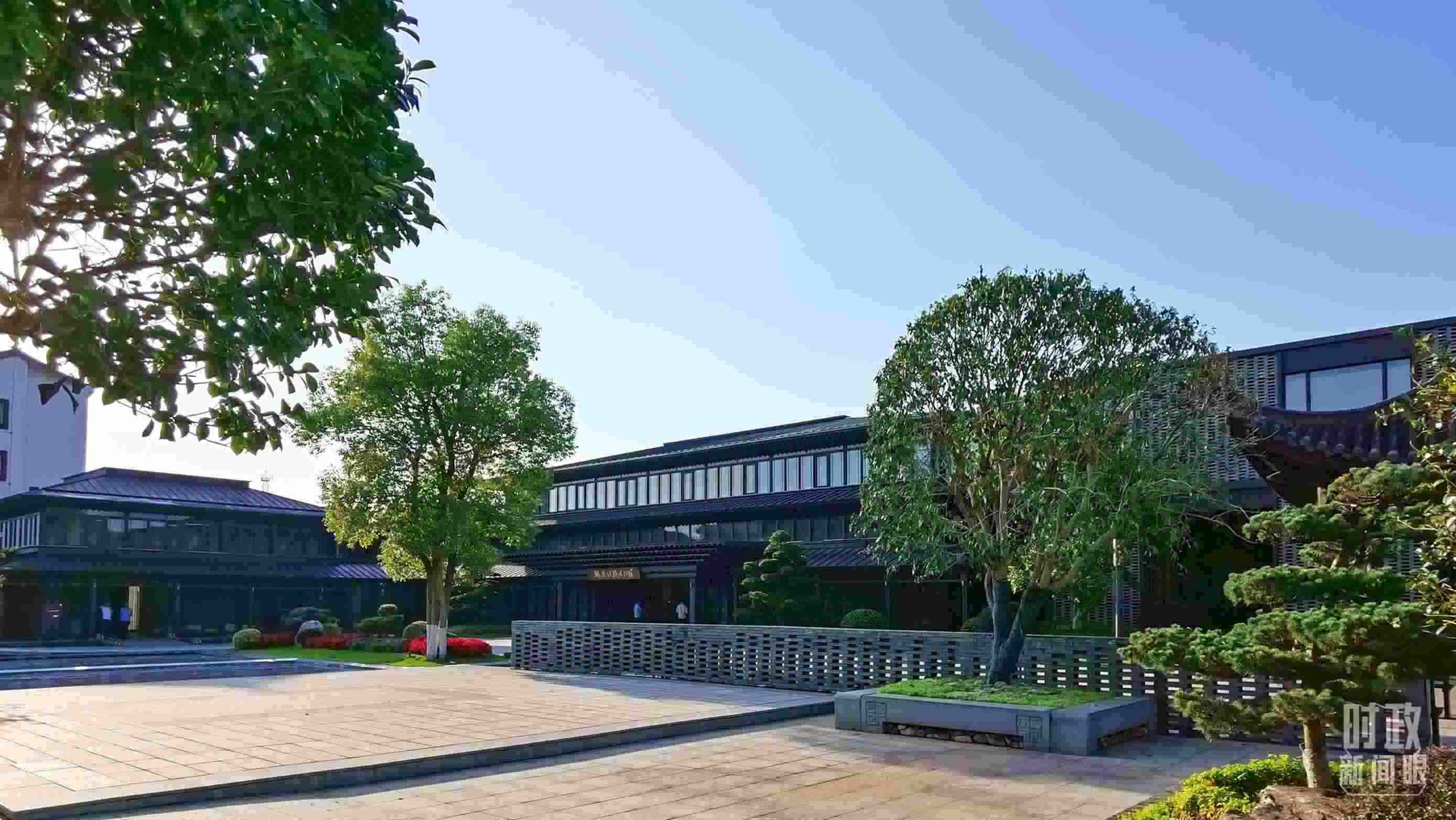 △楓橋經(jīng)驗(yàn)陳列館。（總臺(tái)央視記者陳漢章拍攝）