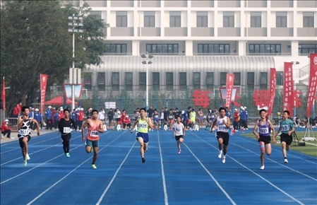 第59屆北京市中學(xué)生田徑運(yùn)動(dòng)會(huì)暨北京學(xué)生金奧運(yùn)動(dòng)隊(duì)田徑運(yùn)動(dòng)會(huì)。北京市教委供圖