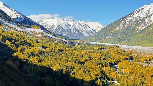 “新東方快車”沿途風景。