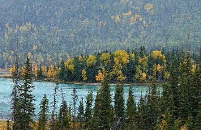 禾木景區(qū)。中國鐵路烏魯木齊局集團有限公司供圖