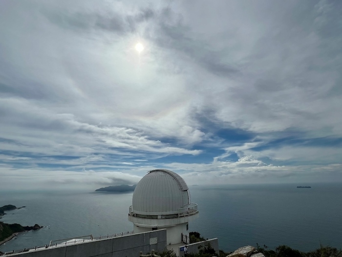 天文樓太陽望遠鏡圓頂。人民網(wǎng)高清揚攝