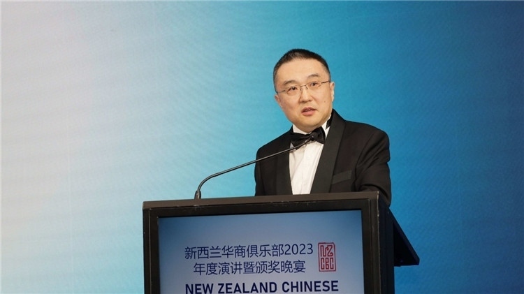 中國駐新西蘭大使王小龍。攝影：張凱