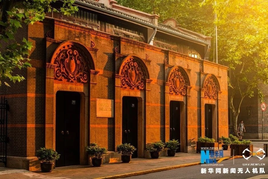 晨曦下的中共一大會址紀(jì)念館。新華網(wǎng) 吳愷 攝