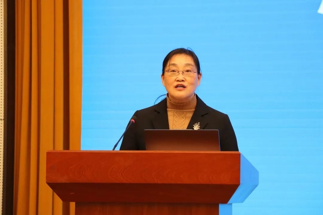 浙江省社會科學(xué)界聯(lián)合會黨組成員、秘書長劉東致辭。主辦方供圖