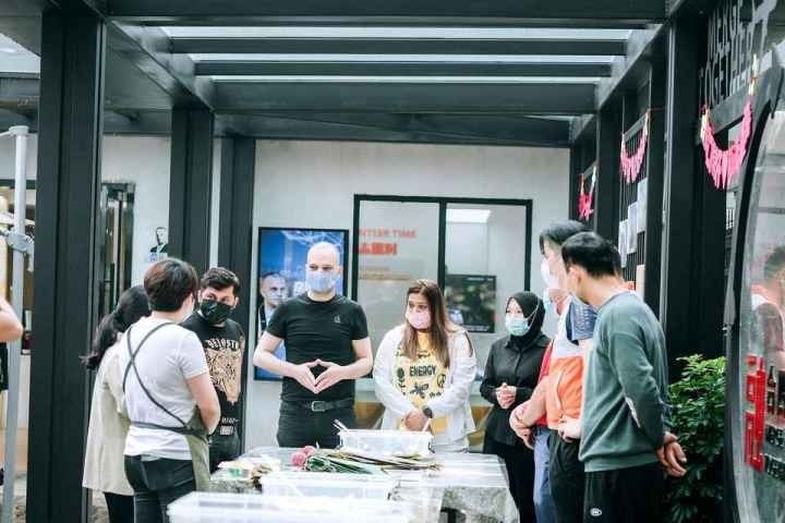 奈德之家端午活動。義烏市稠城街道供圖