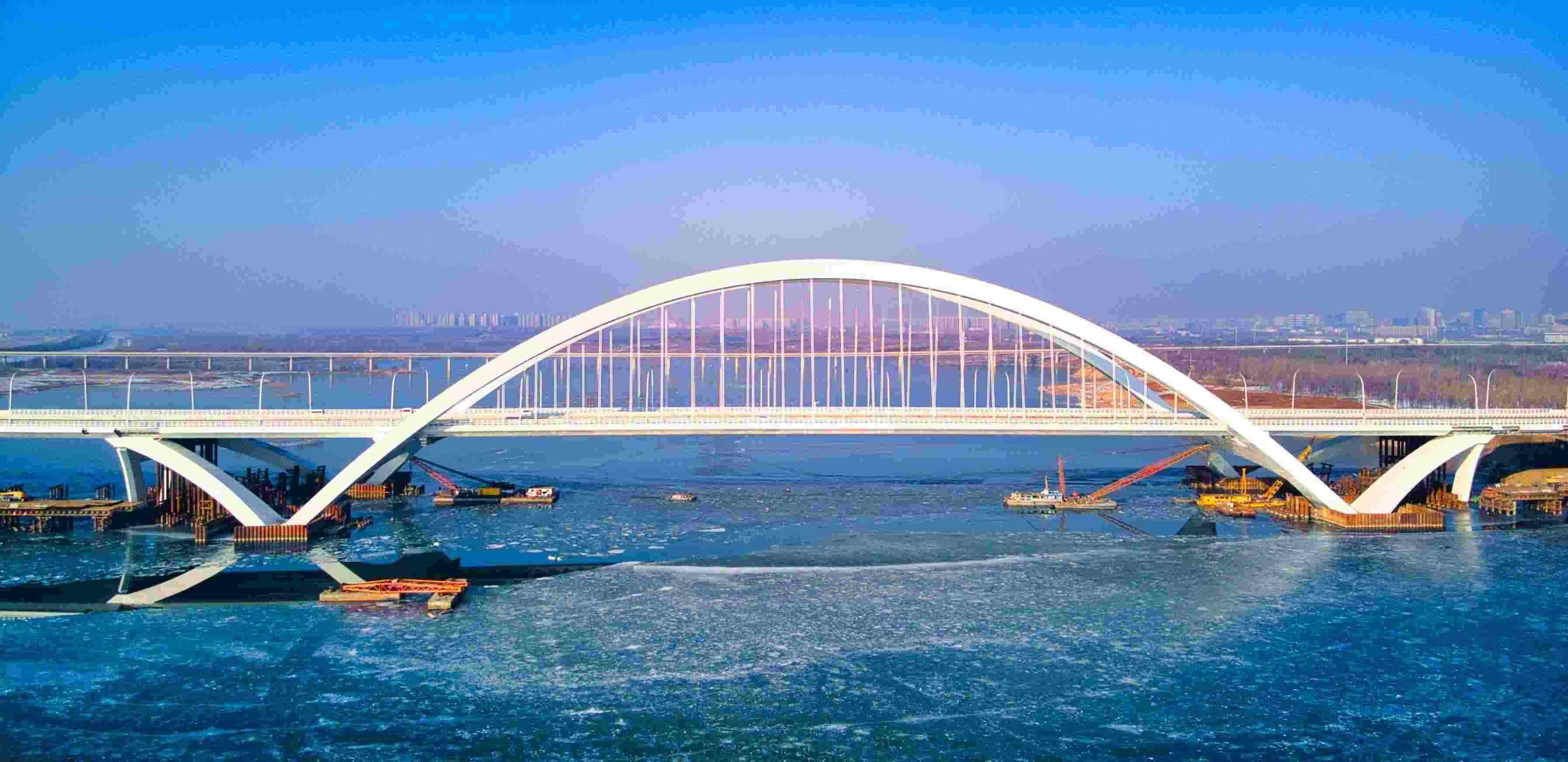 開通后的京雄大橋。受訪方供圖