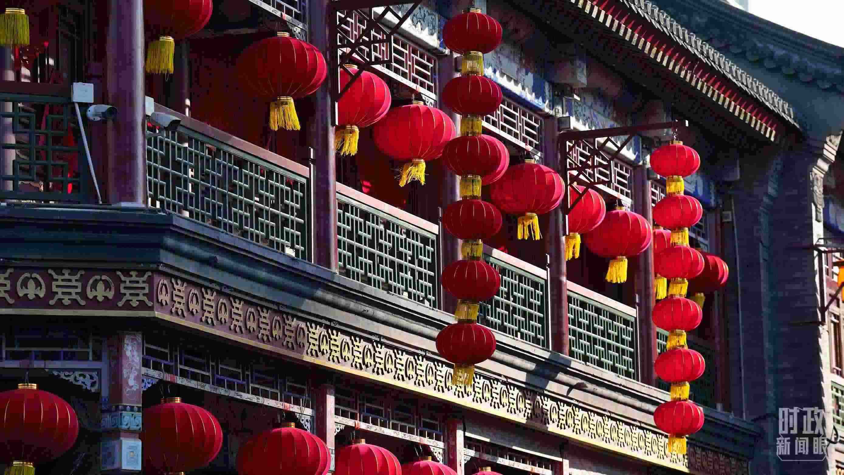 △天津古文化街。（總臺國廣記者李晉拍攝）