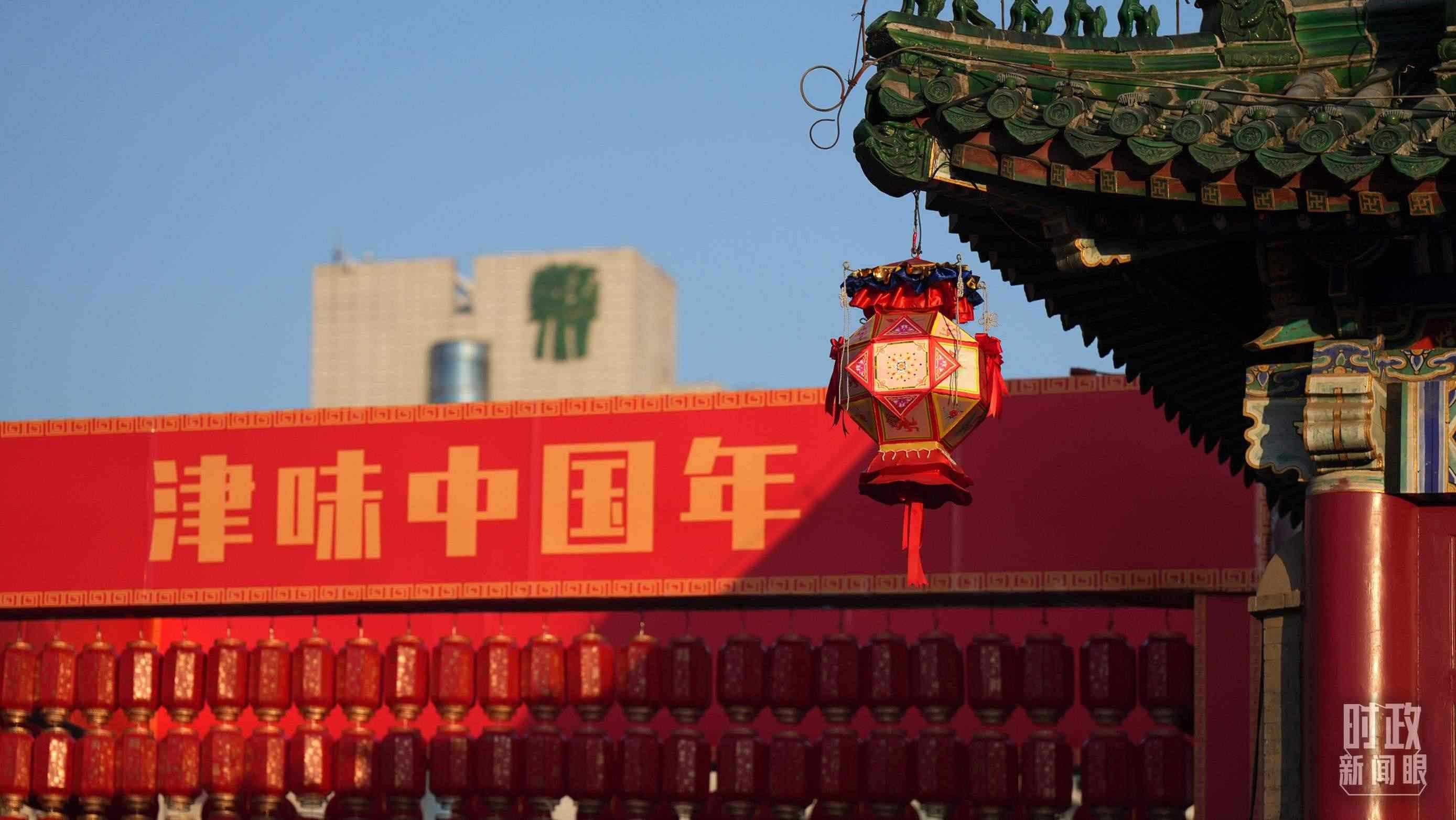 △天津街景。（總臺國廣記者李晉拍攝）