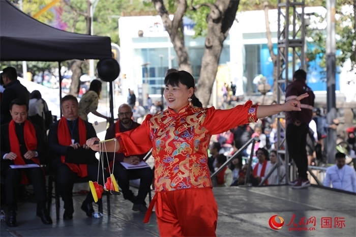 活動現(xiàn)場。人民網(wǎng) Ernesto Domínguez攝