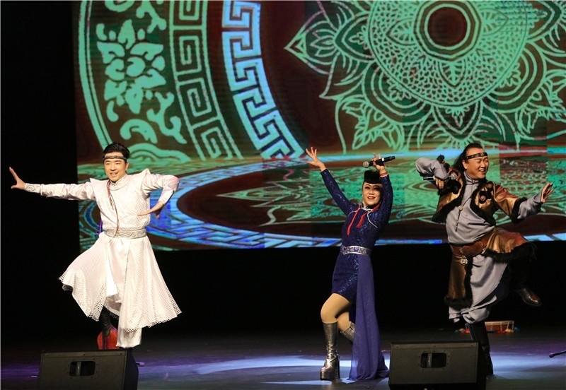 2024年“四海同春”慰?jī)S訪演團(tuán)亞太團(tuán)新西蘭惠靈頓演出現(xiàn)場(chǎng)。圖片由陸欣讌、孟韜、葉勇提供