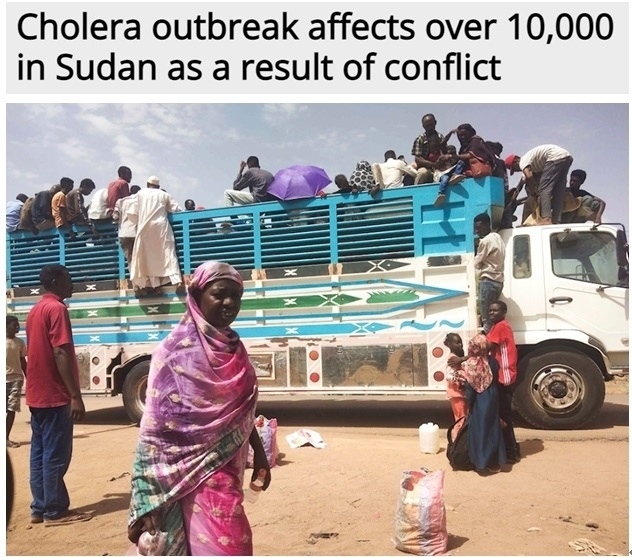 糧食危機(jī)、營養(yǎng)不良、霍亂 蘇丹人道主義危機(jī)嚴(yán)重