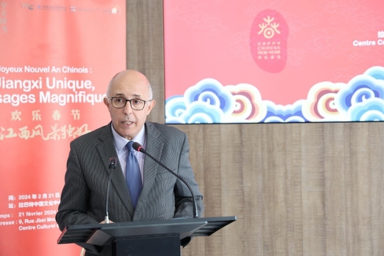 拉巴特文化藝術(shù)遺產(chǎn)復(fù)興協(xié)會(huì)主席德里希致辭?；艟z