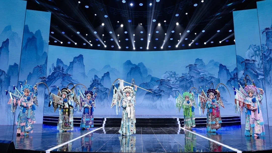 圖：秦腔戲曲《楊門女將》 表演者：惠敏莉、趙璐璐等