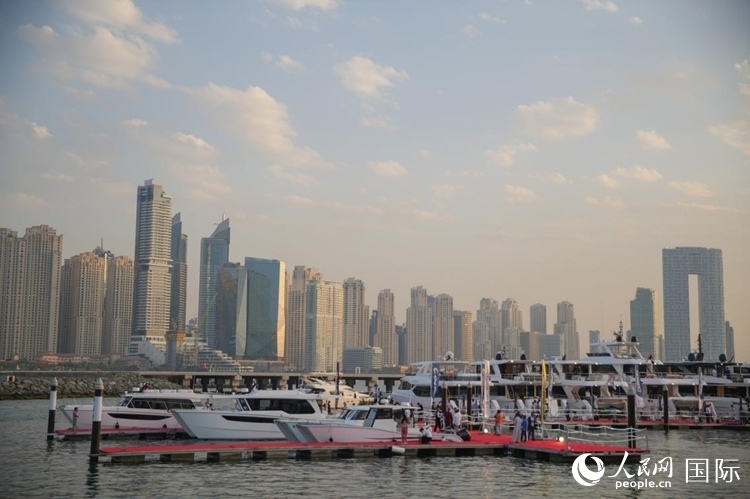 游艇展場景。人民網(wǎng) 塔里克·易卜拉欣攝