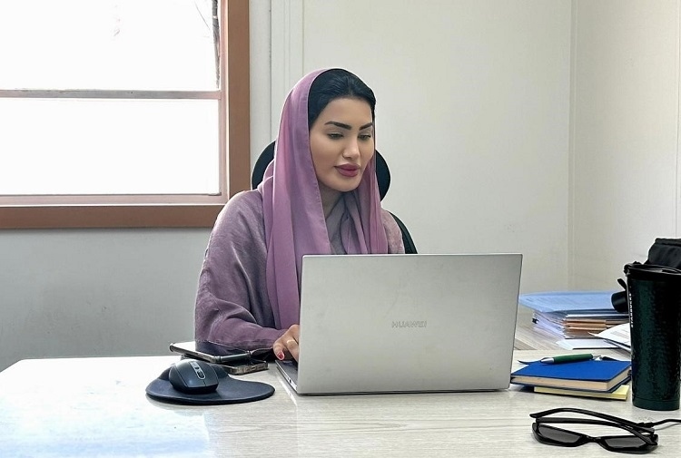 卡爾圖姆在工作中。中石化南京工程中東公司供圖