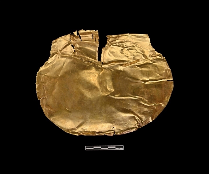 金覆面。中國文物報(bào)社供圖