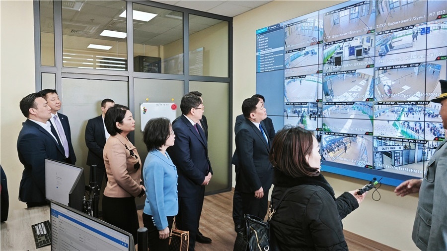 3月24日，中蒙官員考察項(xiàng)目。駐蒙古使館供圖