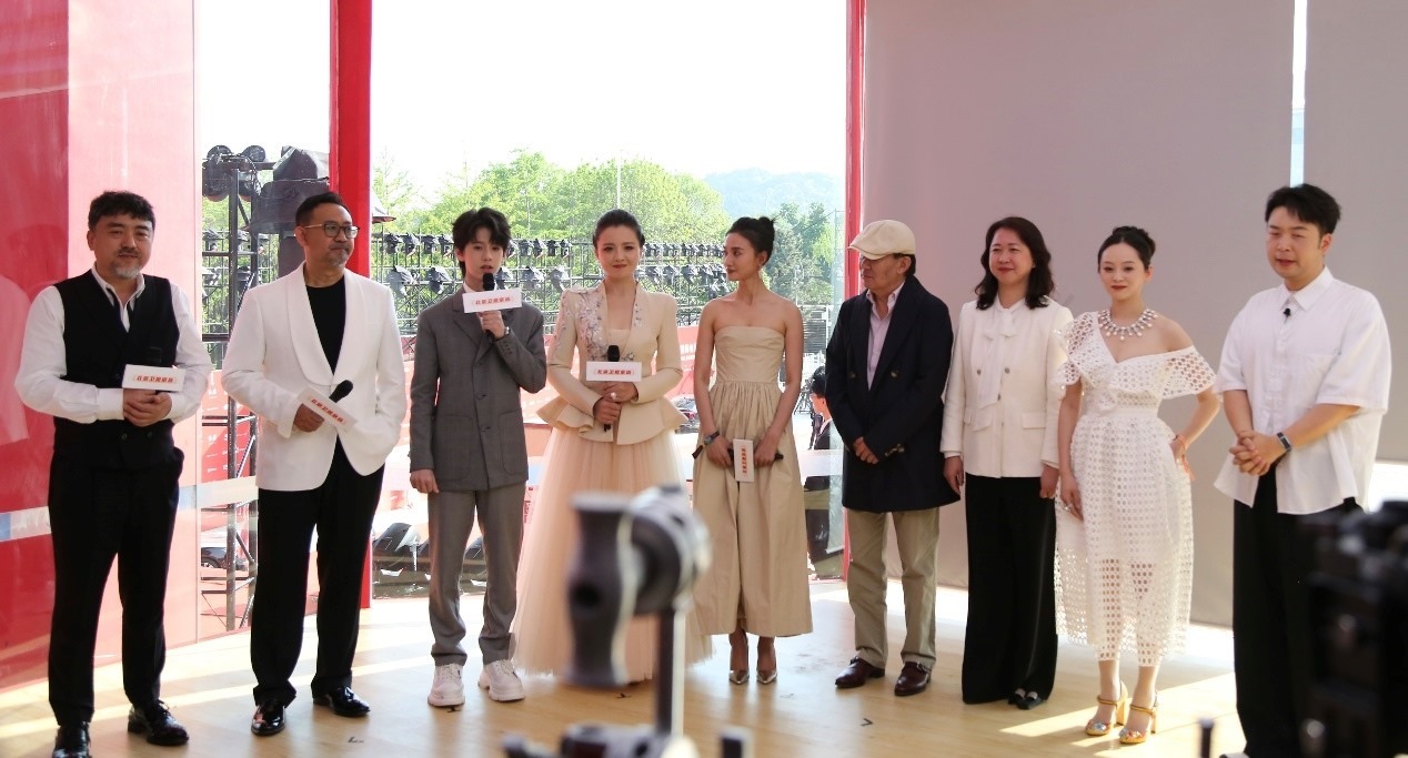 “品牌助力電影”公益直播活動(dòng)現(xiàn)場(chǎng)。主辦方供圖