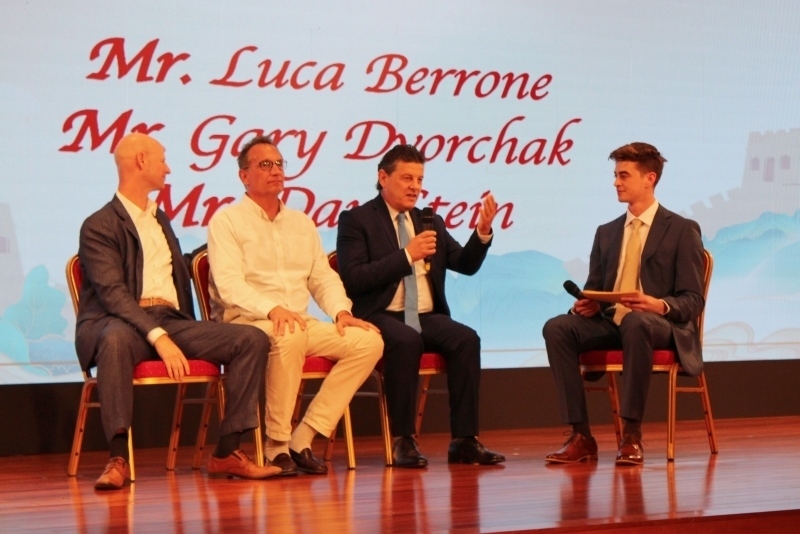 2、在故事分享環(huán)節(jié)，多名友好人士分享他們與中國的故事。 伊莎貝爾·羅德里格斯攝