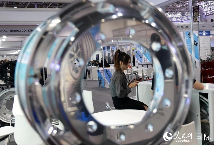 展會(huì)場(chǎng)景。人民網(wǎng)記者 管克江攝