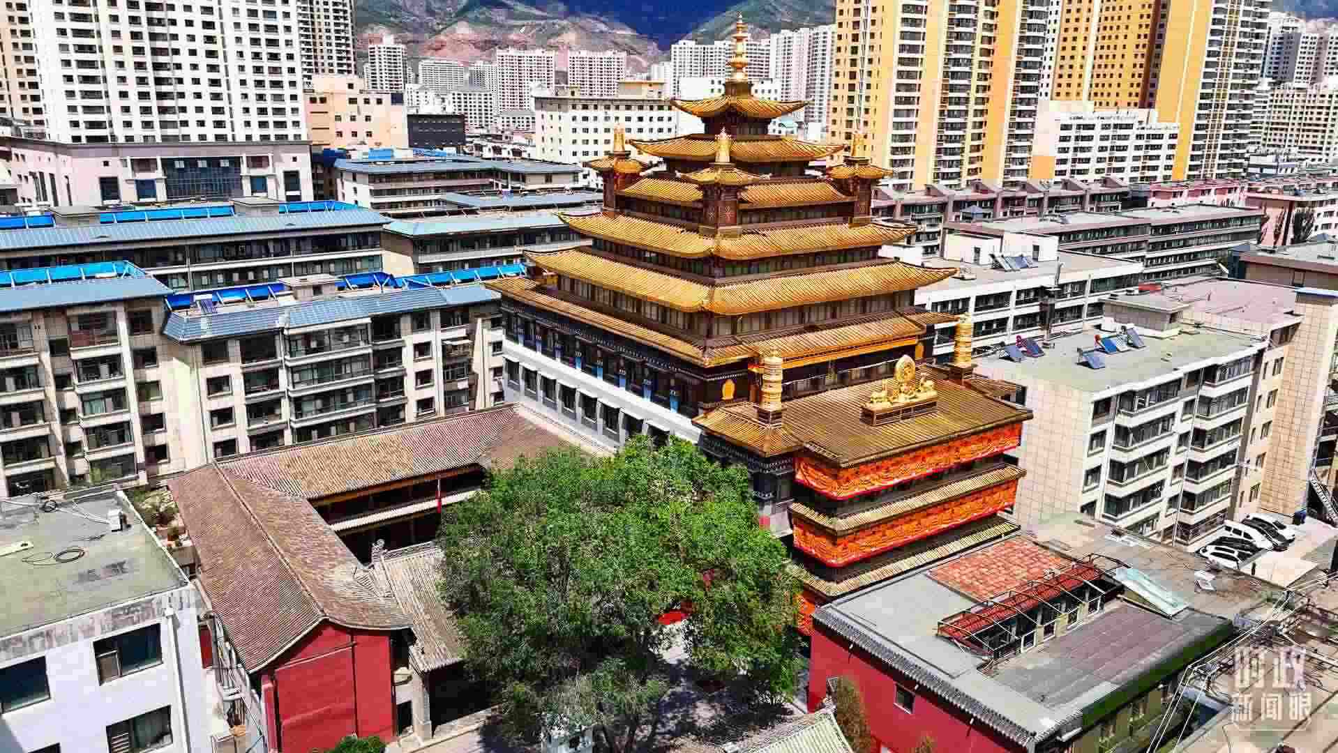 △宏覺(jué)寺。（總臺(tái)記者馬志原拍攝）