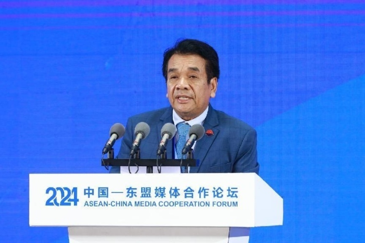 韓桑阿致辭。中國(guó)外文局供圖