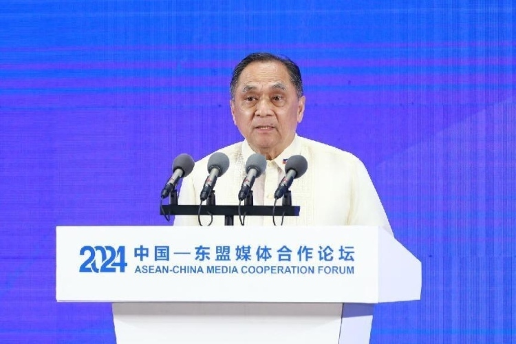 吉米致辭。中國(guó)外文局供圖