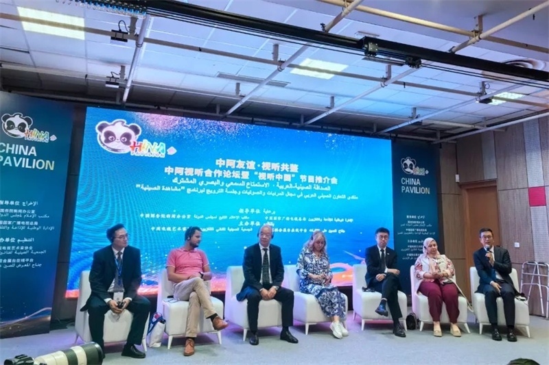 中阿視聽(tīng)業(yè)界代表共商未來(lái)合作。主辦方供圖