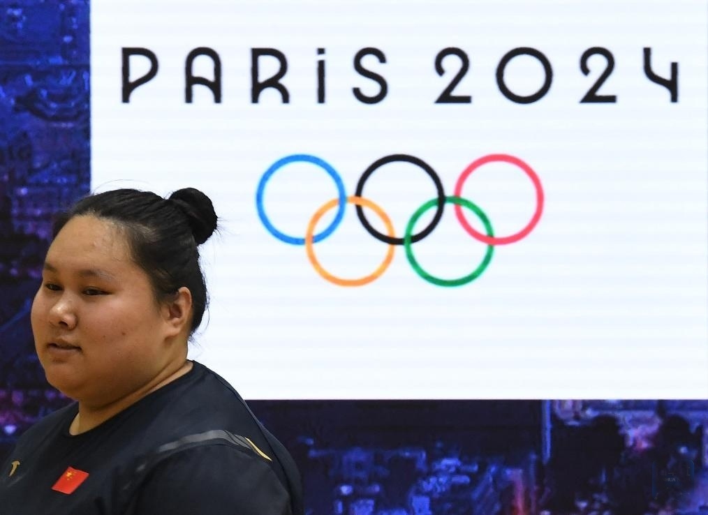 5月10日，國家隊(duì)選手李雯雯在訓(xùn)練中。新華社記者 侯昭康 攝