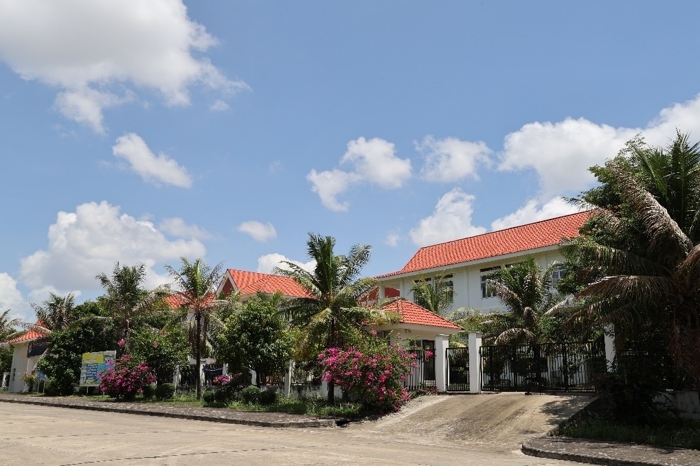 西哈努克省中柬友誼理工學院。西港特區(qū)公司供圖