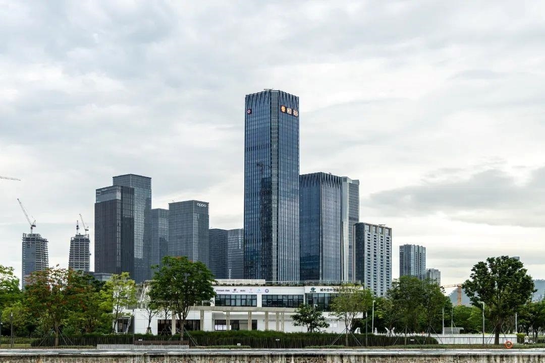 △2024年5月，深圳前海深港現(xiàn)代服務(wù)業(yè)合作區(qū)。