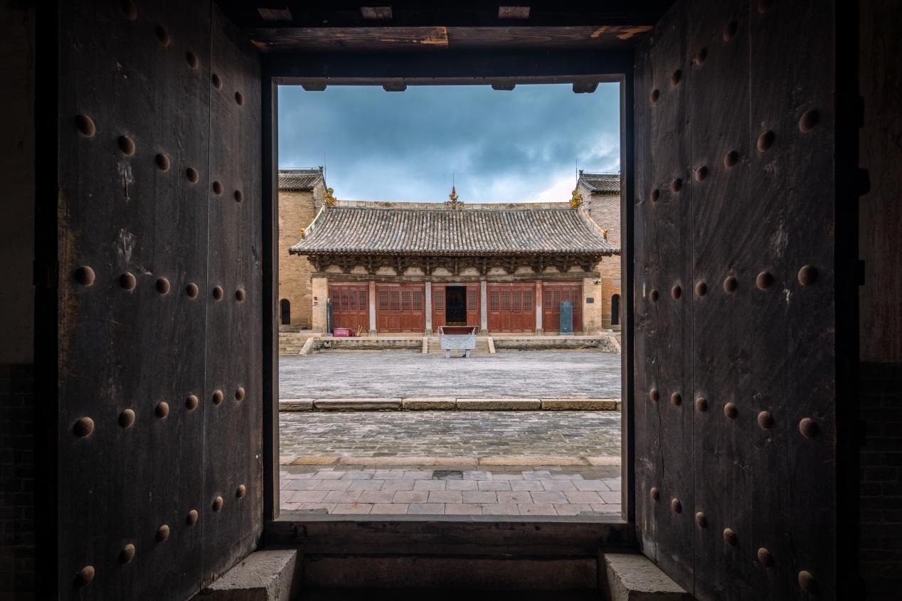 高平市崇明寺一角。蘇唐詩攝