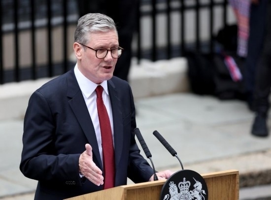  圖為英國(guó)首相斯塔默資料照片。（新華社記者李穎攝）