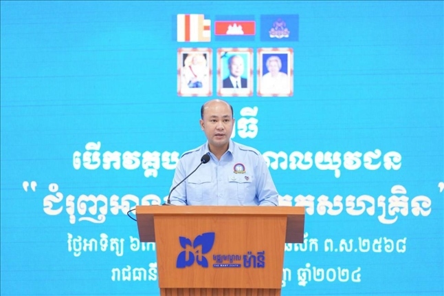 洪瑪尼在開(kāi)幕式致辭?；顒?dòng)主辦方供圖