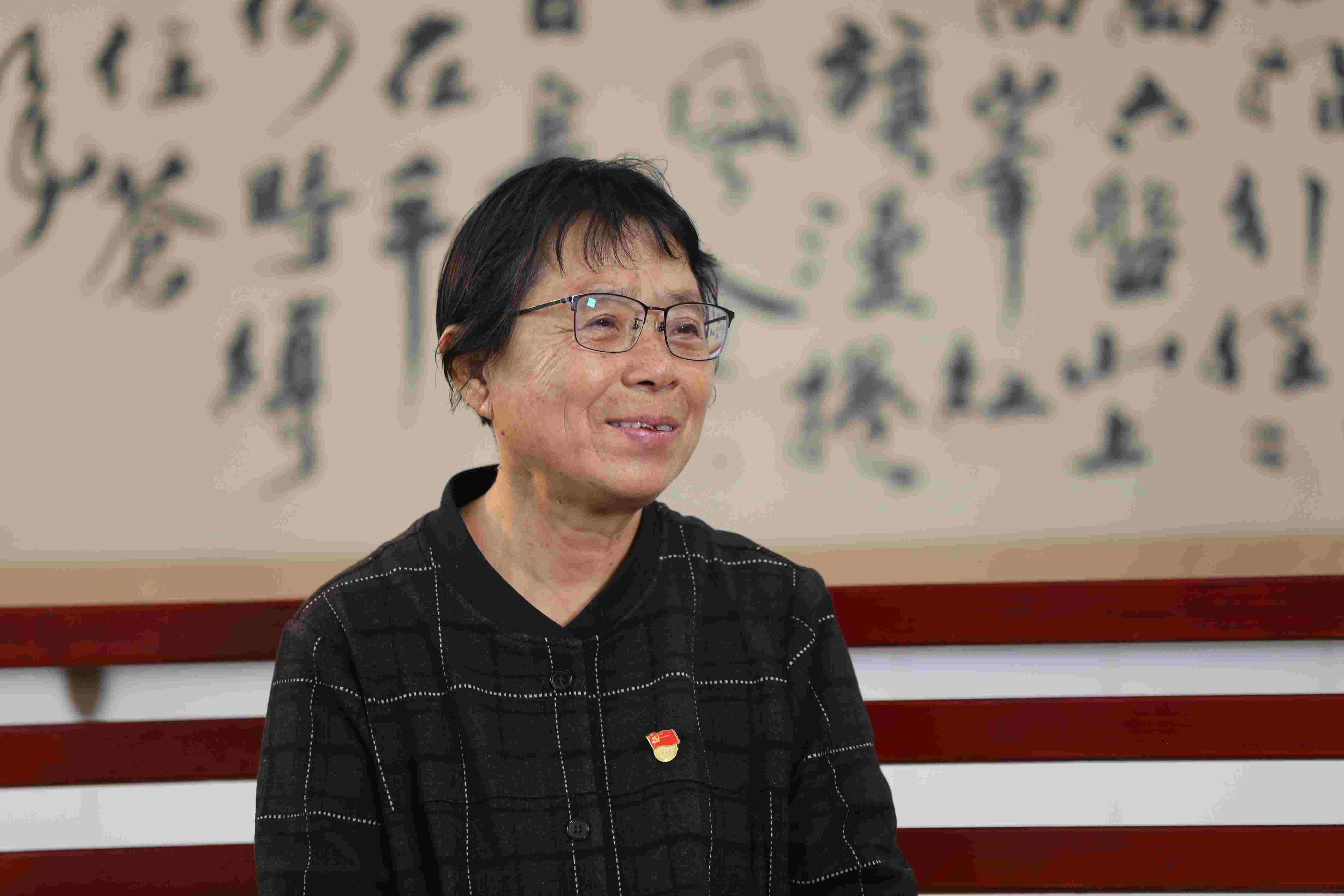 張桂梅。人民網(wǎng)記者 李發(fā)興攝