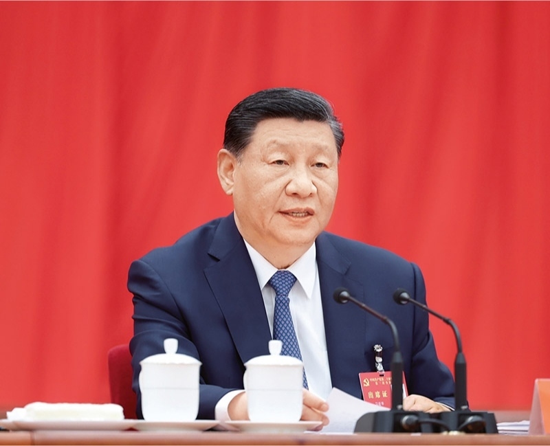 中國(guó)共產(chǎn)黨第二十屆中央委員會(huì)第三次全體會(huì)議，于2024年7月15日至18日在北京舉行。中央委員會(huì)總書記習(xí)近平作重要講話。 新華社記者 鞠鵬/攝