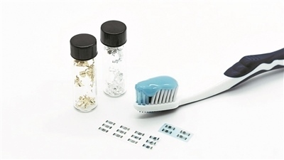  一種基于酞菁銅的晶體管研發(fā)成功。圖片來(lái)源：美國(guó)趣味工程網(wǎng)站