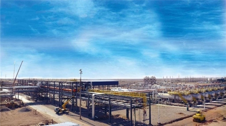 油田廠區(qū)一景。中國海油供圖