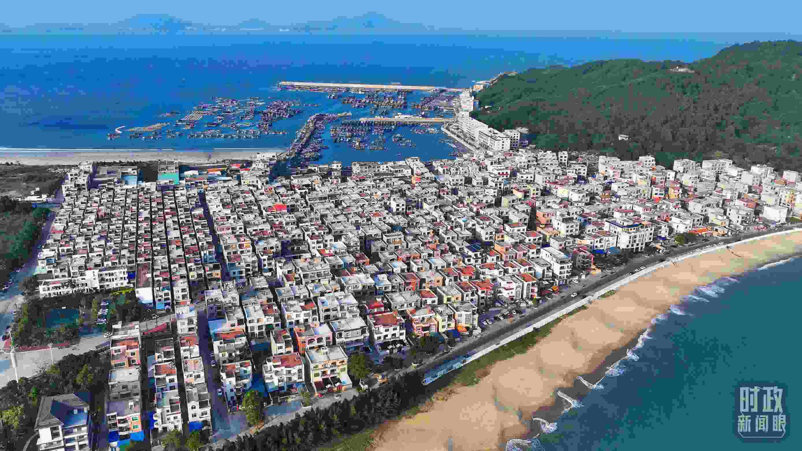 △澳角村。（總臺記者李鵬沖拍攝）