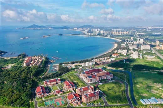 東山縣（無人機拍攝）。