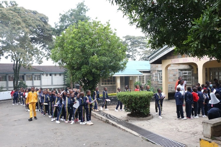 考場(chǎng)現(xiàn)場(chǎng)。埃格頓大學(xué)孔子學(xué)院供圖