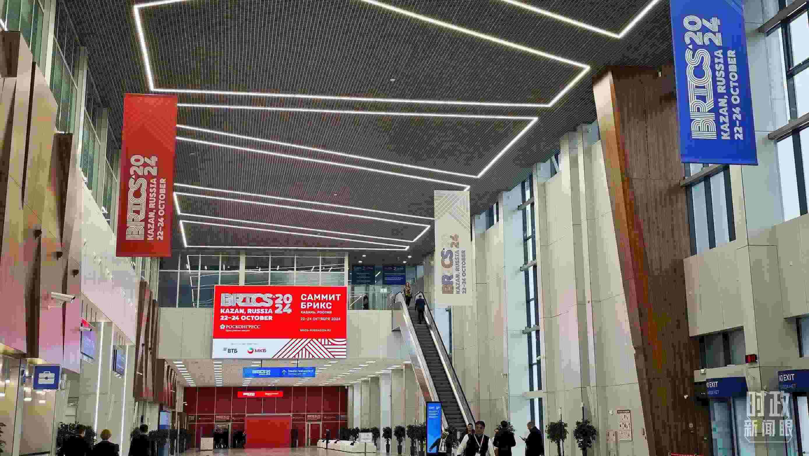 △ 喀山會(huì)展中心。（總臺(tái)記者高鑫翼拍攝）